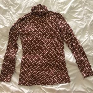 Floral turtleneck long sleeve✨